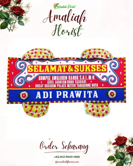 Papan Bunga Ucapan Selamat Sidamukti